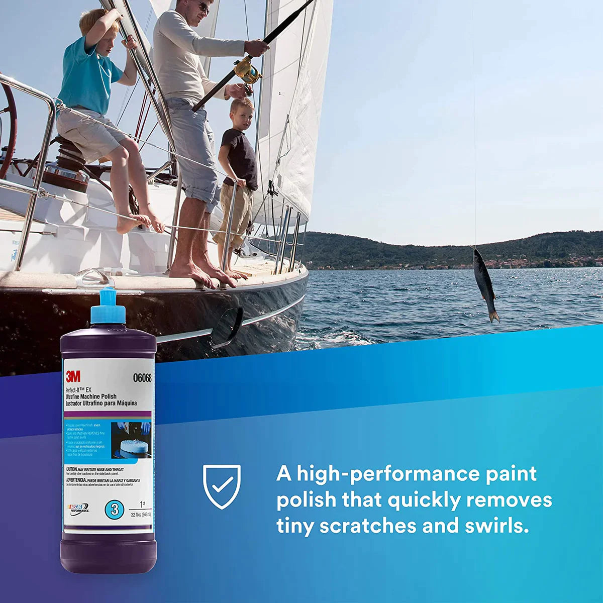 3M Perfect-It Ultrafine Polishing Pad, 05708, 8 in