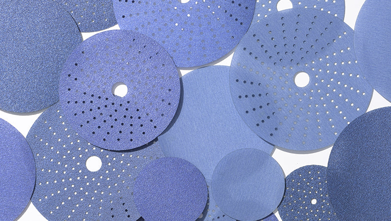 Ceramic Film P80 6" Multihole Grip Disc