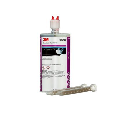 3M Semi-Rigid Plastic Repair, 04240, 200 mL Cartridge