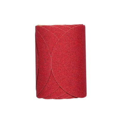 3M P80 Red Abrasive Stikit Disc, 01116, 6 in, 100 discs per roll