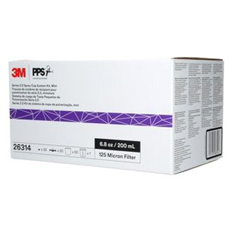 3M PPS Lid & Liner Kit, Mini (6 fl oz), 200 Micron Full Diameter