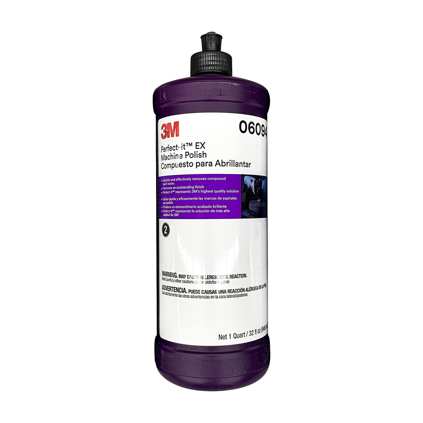 3M Perfect-It EX Machine Polish, 06094, 1 qt (32 fl oz/946 mL)