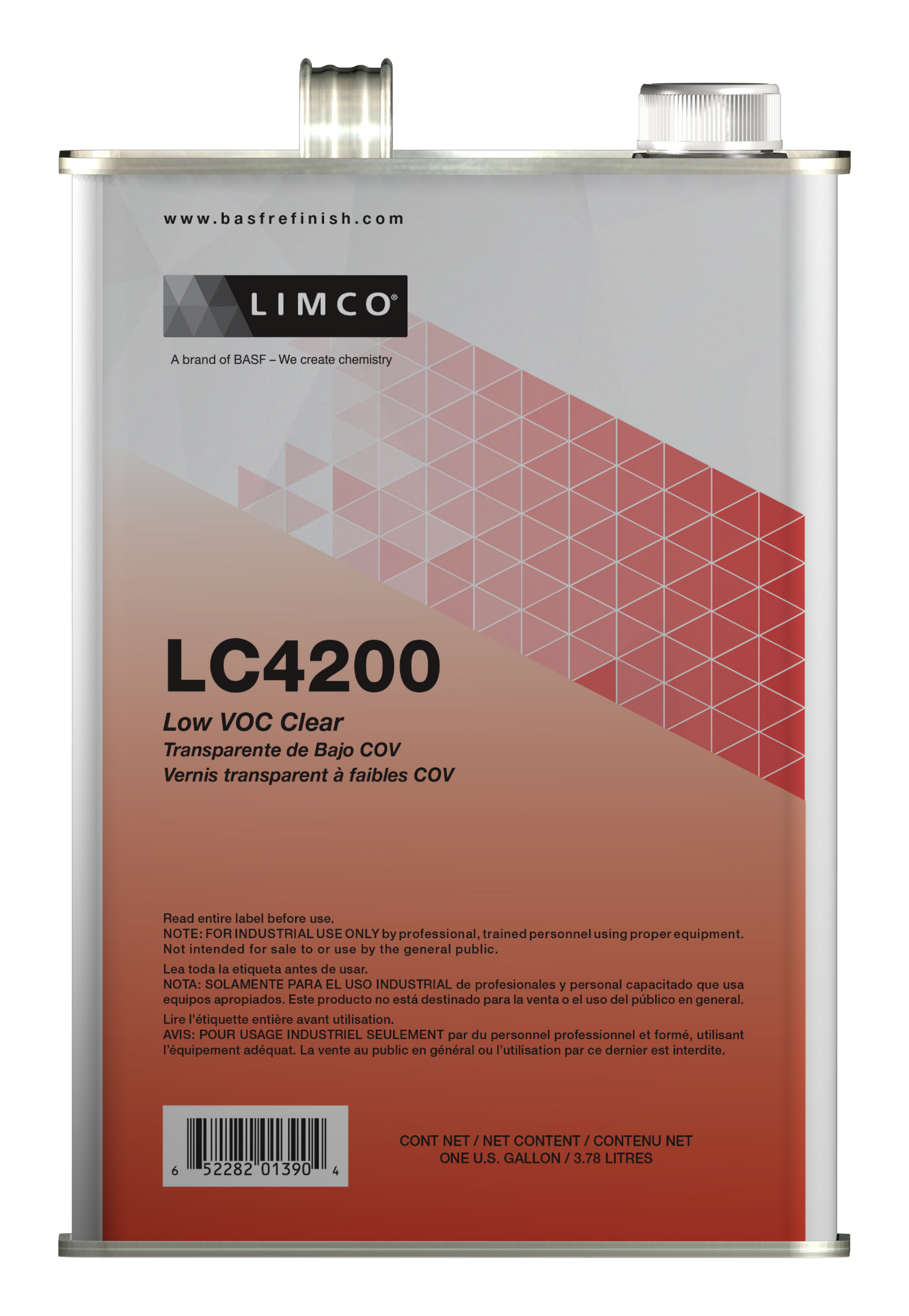 BASF Limco LC4200 Clearcoat (1 gallon) with Hardener (1 quart)