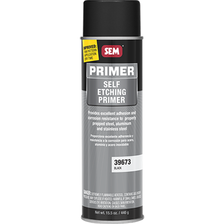 SEM Self Etching Primer 39673 Black