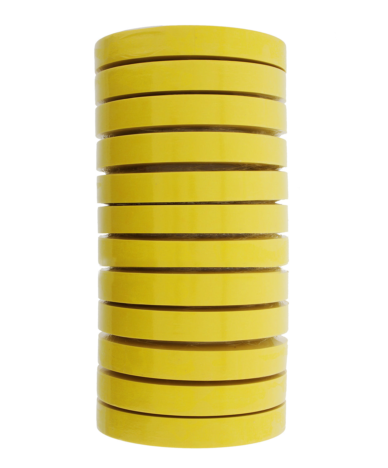 3M 3/4" Yellow Masking Tape, 06652, 18mm x 55m, 12 Rolls per Sleeve