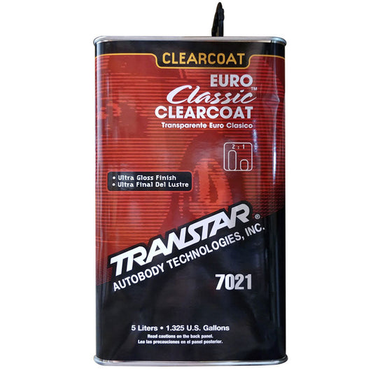 Transtar Euro Classic Clearcoat(5 Liter) with Hardener(2.5 Liter)